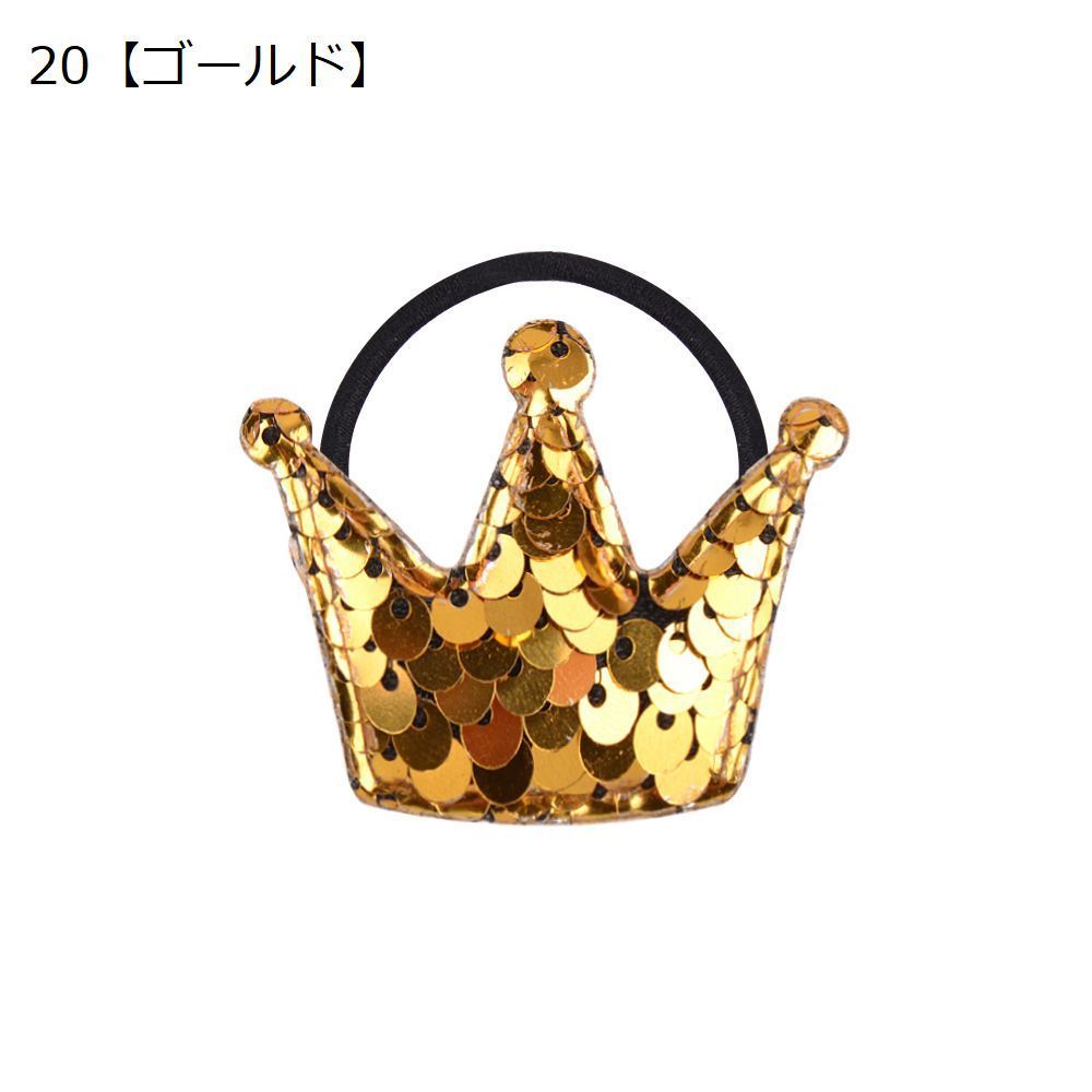  резинка для волос 3 шт. комплект Kids детский аксессуары для волос .. Crown украшен блестками Kirakira красочный модный симпатичный украшение для волос kala шероховатость изобилие re