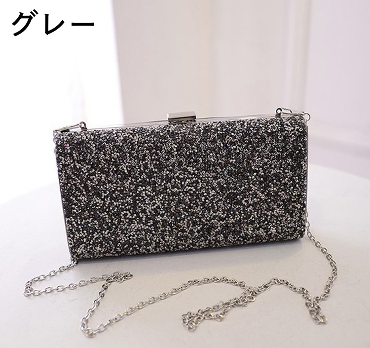 パーティバッグ クラッチバッグ ショルダーバッグ 2way レディース 女性 鞄 カバン 斜め掛け 肩掛け ラメ キラキラ お洒落 きれいめ 上品 か 高級素材使用ブランド