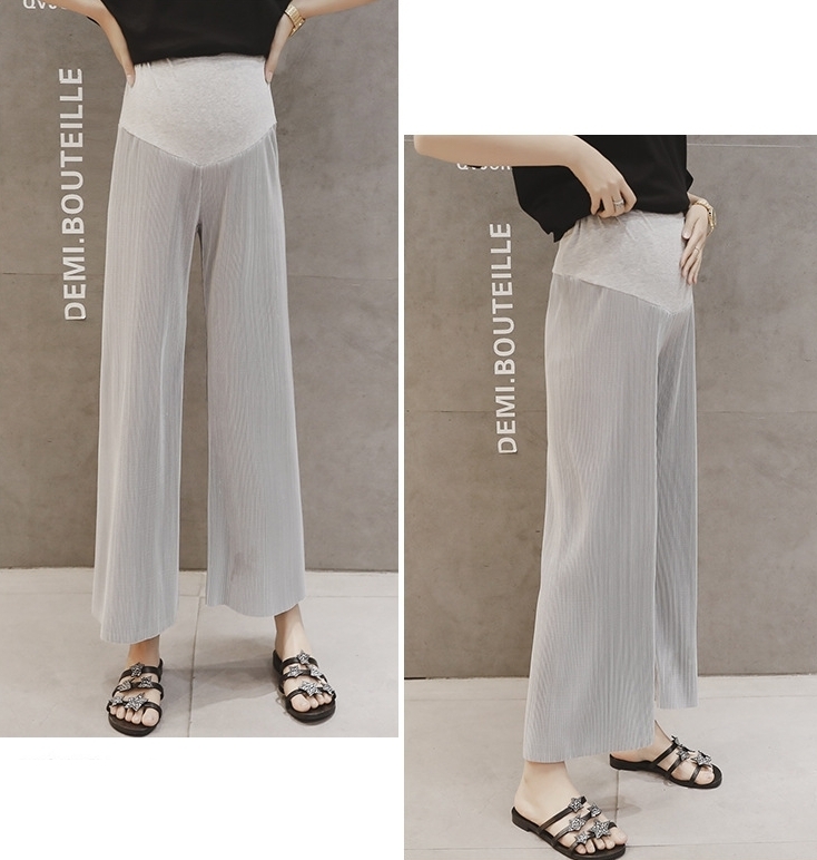 春新作の マタニティパンツ 妊婦ズボン 妊娠中 9分丈 ロングパンツ 長ズボン ボトムス 大きいサイズ 薄手 ワイドレグ ワイドパンツ マタニティウェア お腹サ Heartlandgolfpark Com