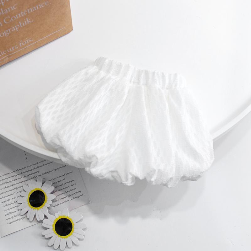 bruma брюки baby Kids тыква брюки ребенок одежда лето низ шорты короткий хлеб талия резина девочка женщина . фонарь брюки модный возможно 