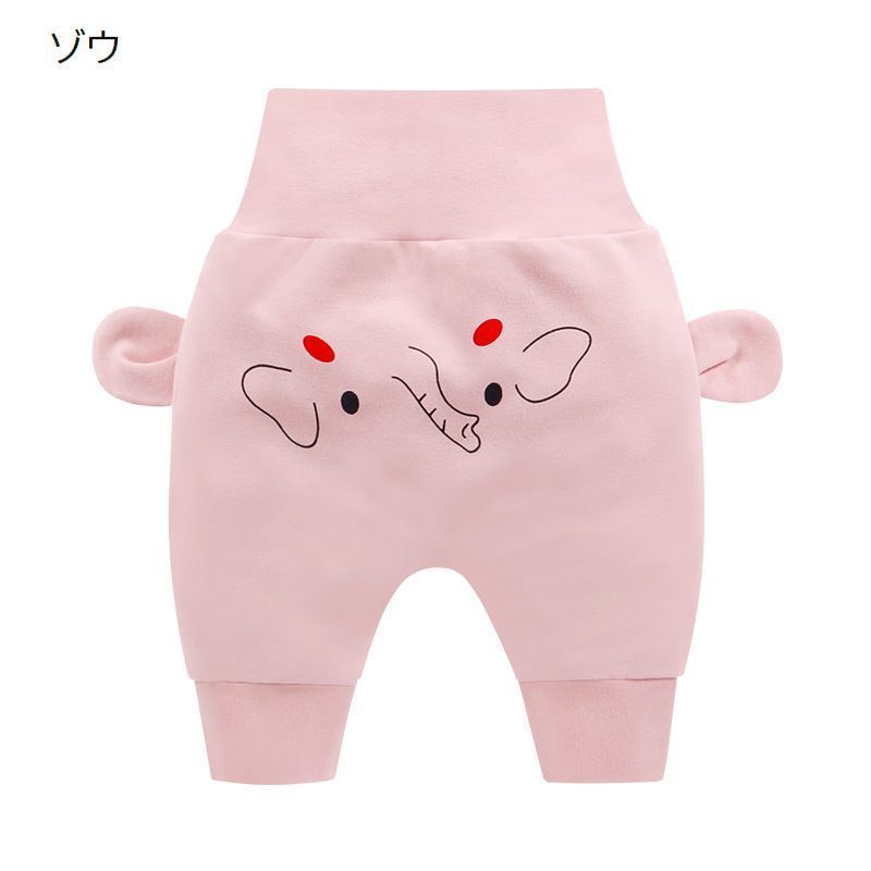  длинные брюки длинные брюки baby Kids младенец ребенок одежда мужчина девочка низ высокий талия заяц медведь животное животное принт уголок имеется ..