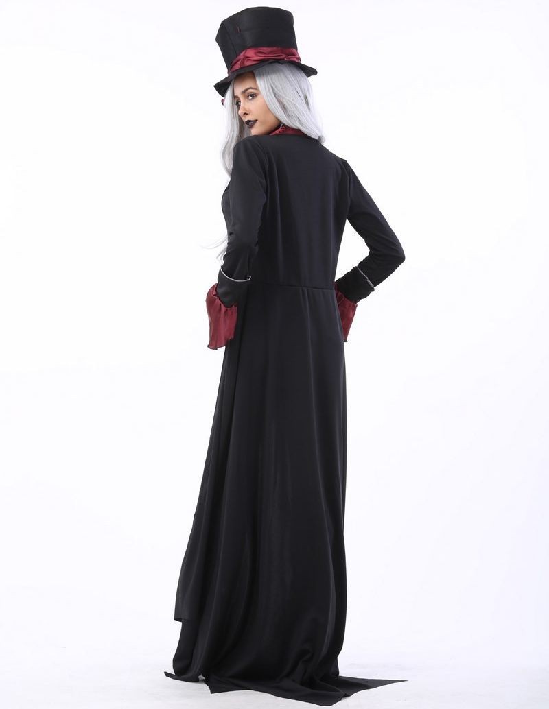 ハロウィン ハロウィン ハット ベスト ショートパンツ ロングコート プラスナオ Paypayモール店 通販 Paypayモール コスプレ コスチューム衣装 ドラキュラ 吸血鬼 女性 レディース セット 4点セット 帽子 ロングコー