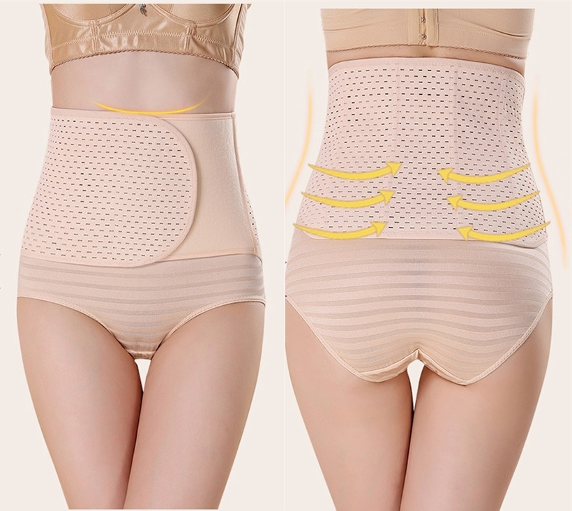  pelvis belt corset correction underwear postpartum touch fasteners .. maternity body type maintenance posture L XL 2XL black beige 