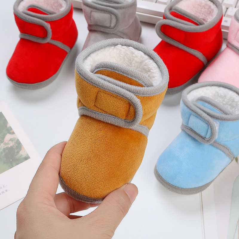  bootie - shoes shoes baby baby celebration of a birth First shoes room shoes slip prevention soft reverse side nappy boa protection against cold autumn winter warm warm guarantee 
