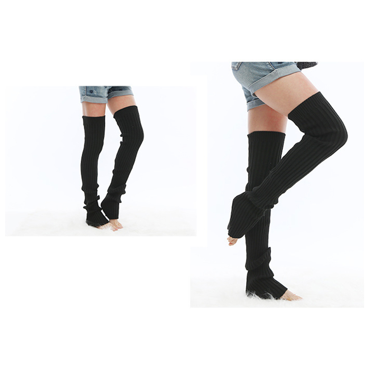買い保障できる バレエレッグウォーマー レッグウォーマー ロング 太もも丈 ニット あたたかい シンプル 無地 かわいい ルーズ オシャレ 冷え 冷え性 女性 Heartlandgolfpark Com