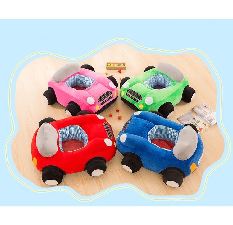 クッション 車 車モチーフ 座れる 乗れる おもちゃ キッズ 子供 ベビー 乳児 幼児 家具 椅子 座椅子 大型商品 かわいい かっこいい おもしろい プラスナオ Paypayモール店 通販 Paypayモール