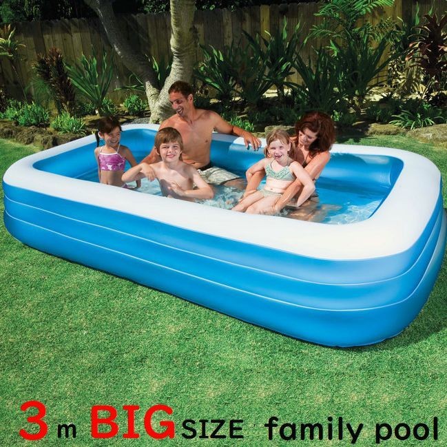 ください INTEX 家庭用ビニールプール ３ｍサイズ 大型ビニールプール