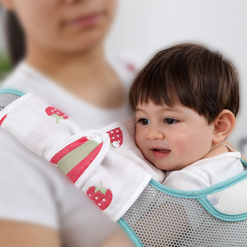  слинг-переноска покрытие ... накладка 2way 2 шт. комплект baby младенец слюнявчик марля ... ремень покрытие коляска детское кресло liba