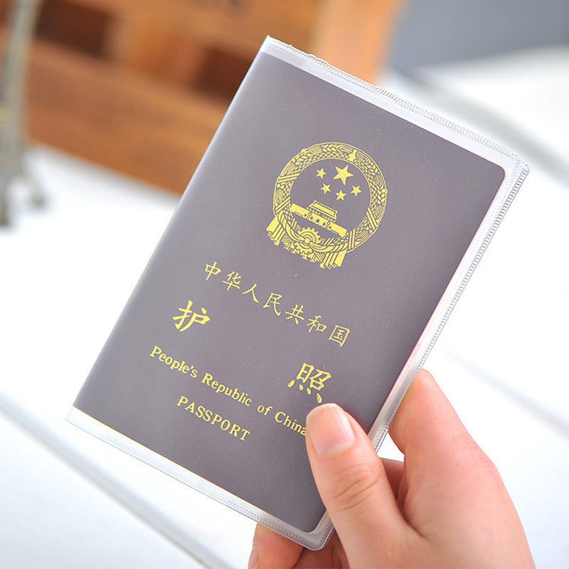  прозрачный паспорт покрытие прозрачный паспорт кейс карта с карманом паспорт для покрытие путешествие за границу путешествие сопутствующие товары прозрачный путешествие товары 