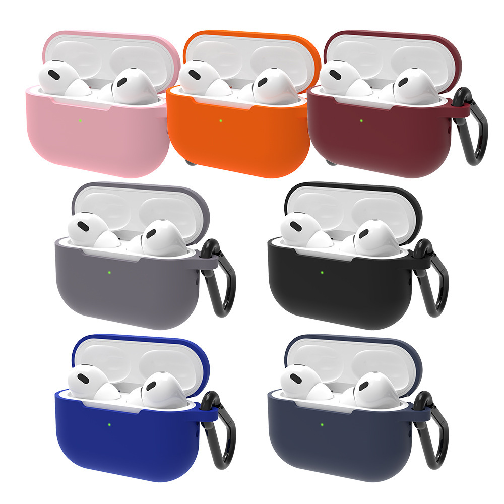  слуховай аппарат кейс покрытие Airpods Pro2 no. 2 поколение воздушный poz Pro защита кейс силиконовый чехол покрытие kalabina имеется простой одиночный цвет 