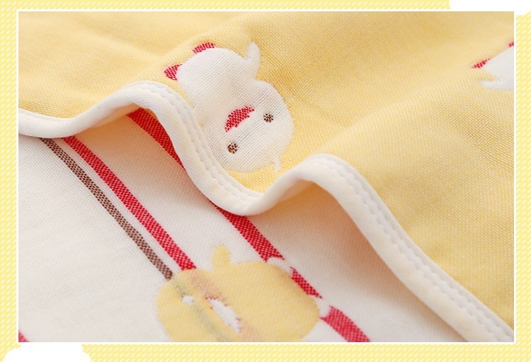  compact полотенце для лица Kids ребенок ребенок марля 6 листов накладывающийся 25 50 цыпленок цветок рыба собака вишня пастель цвет симпатичный 