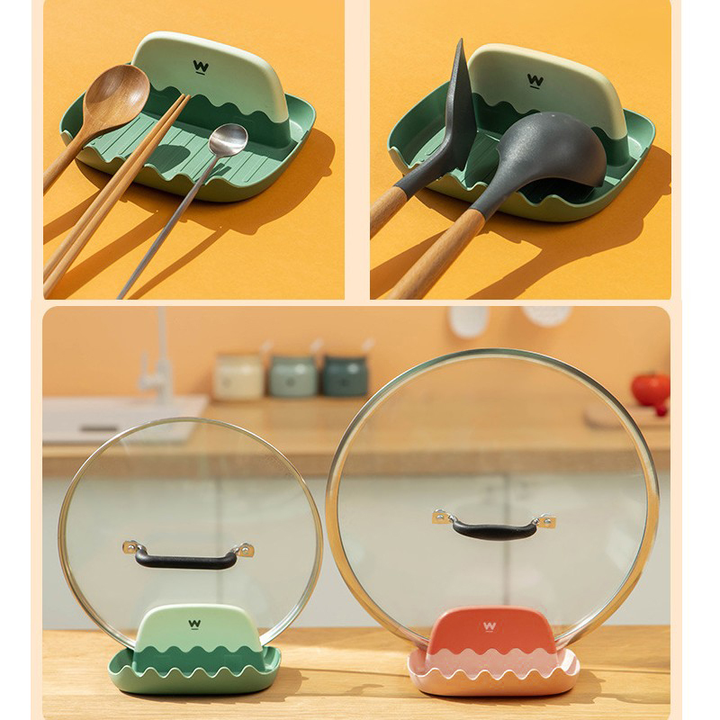 送料無料 キッチンツールスタンド おしゃれ お玉置き かわいい なべフタ キッチンアイテム キッチン用品 キッチン雑貨 ギフト プレゼント 便利グッズ 台所用品 吊るせる 壁掛け 日用雑貨 菜箸置き 蓋スタンド 調理器具置き場 贈り物 鍋ふたスタンド 79 Off 鍋ふた