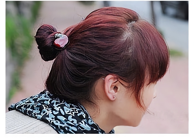 ヘアゴム ヘアアクセサリー 髪留め 髪飾り レディース 女性 婦人 りんご リンゴ アップル フルーツ 果物 シンプル かわいい おしゃれ 丸み レッ プラスナオ Paypayモール店 通販 Paypayモール