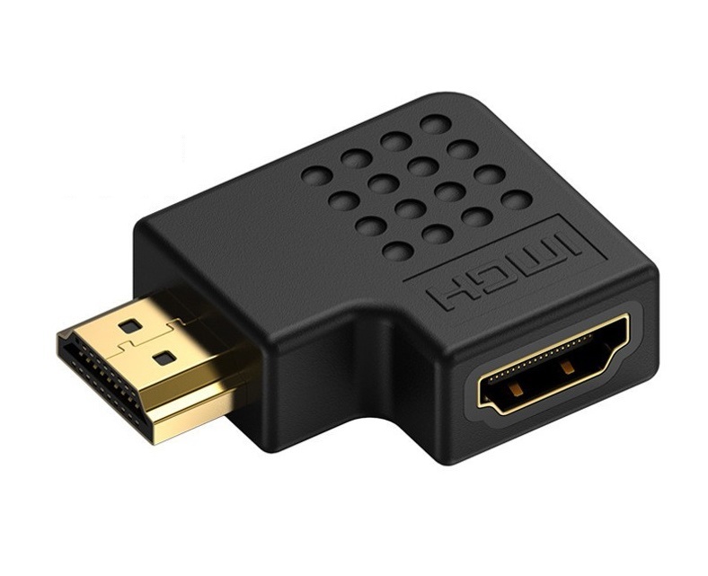 HDMI конверсионный адаптор L type L знак type 90 сверху направление нисходящий правый направление левый направление переключатель контейнер изменение одиночный товар коннектор мужской женский HDMI кабель изменение ada