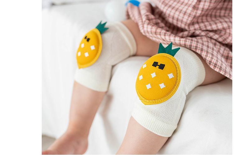  колено данный . 2 накладка для малышей младенец детский колени опора колени .. колени накладка высокий высокий колени протектор колени защита девочка мужчина красный .. сетка 