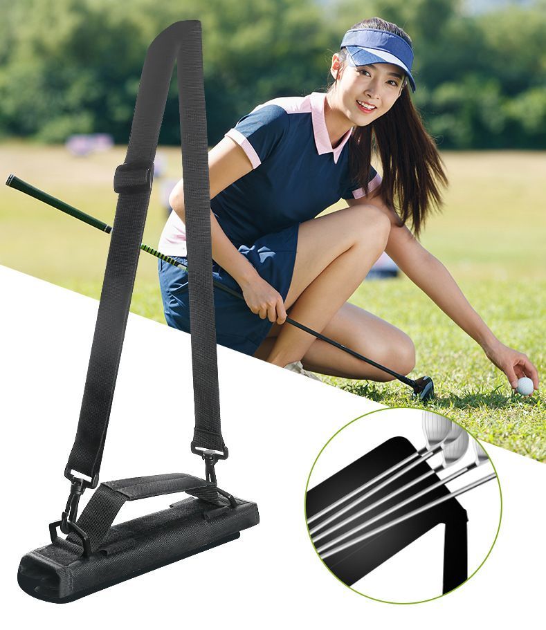  Golf Club держатель club case Club Carry плечо .. ручная сумка 6шт.@ место хранения чай место хранения тренировка compact мобильный легкий перевозка 