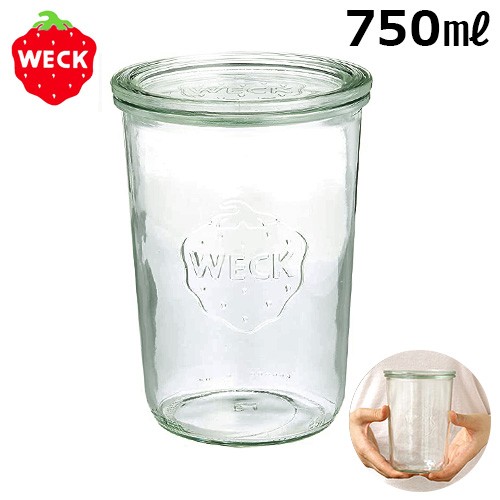 WECK モールドシェイプ 750ml WE-743×1個の商品画像