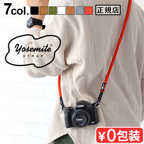YOSEMITE CAMERA STRAP 111cm 20047 （MAD BLACK）の商品画像