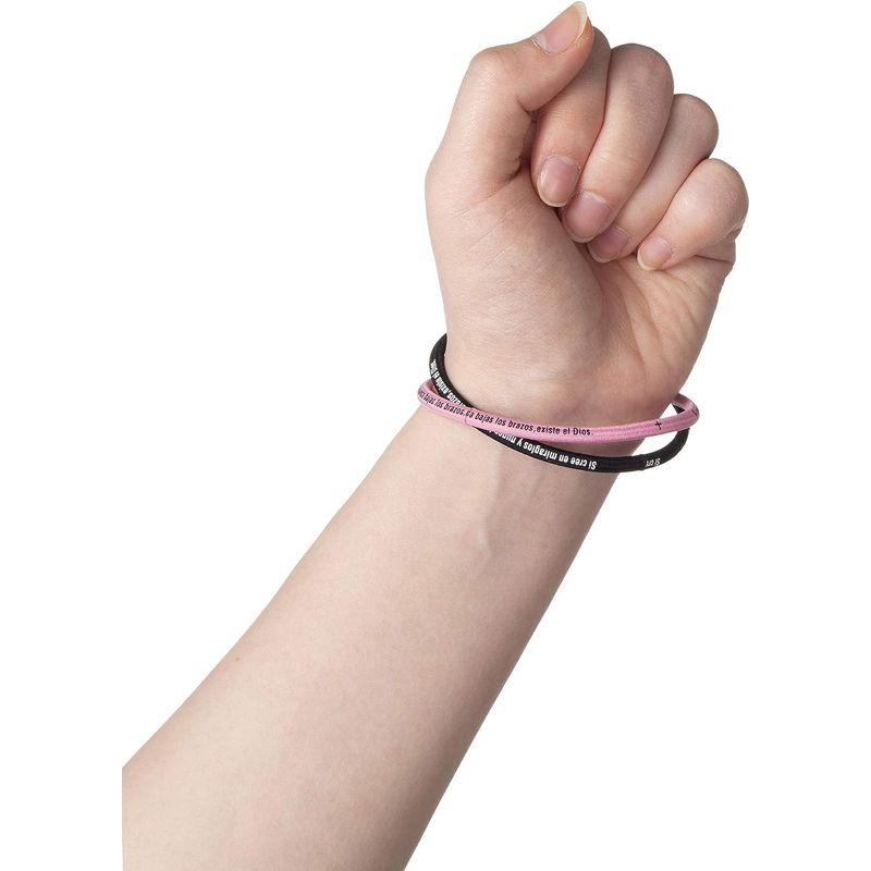  Cosmo u in (COSMOWIN) браслет тянуть Sera CSF156 розовый × черный свободный размер 