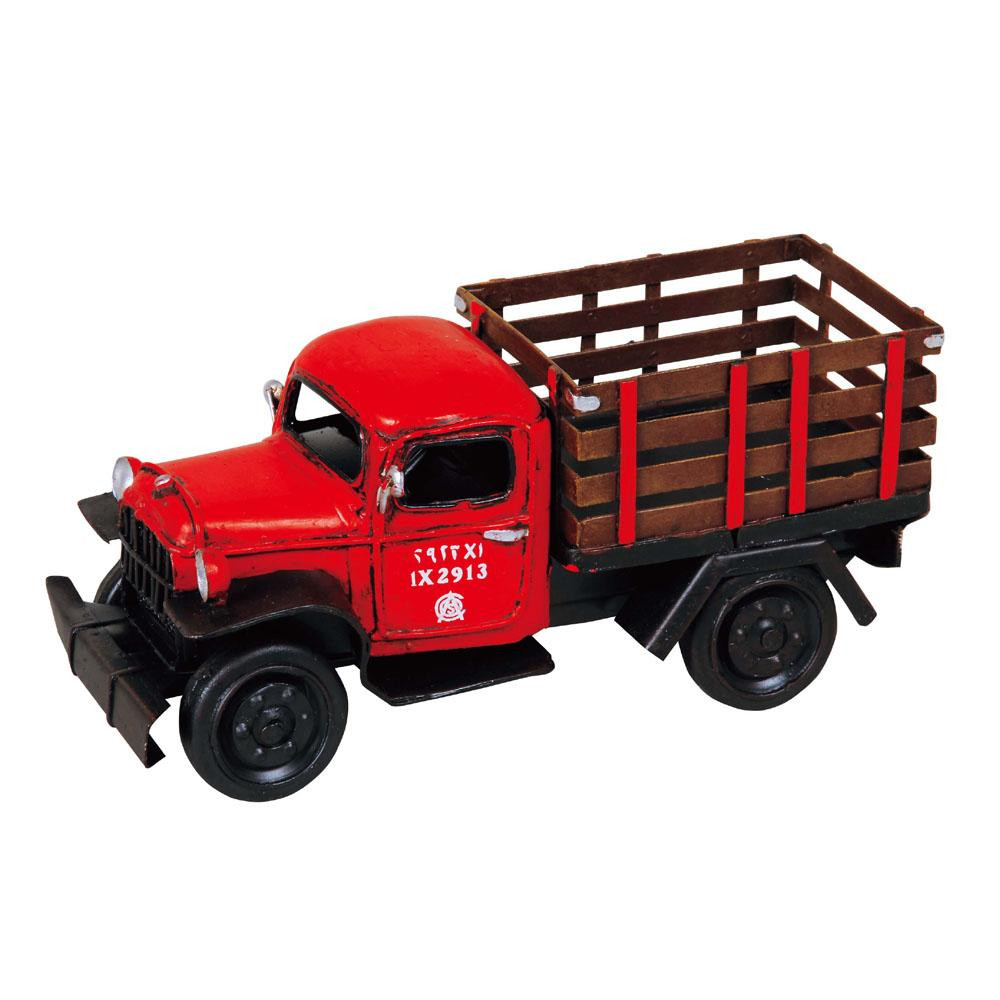 アンティークオブジェ ブリキのおもちゃ truck 27498 オブジェ、置き物の商品画像