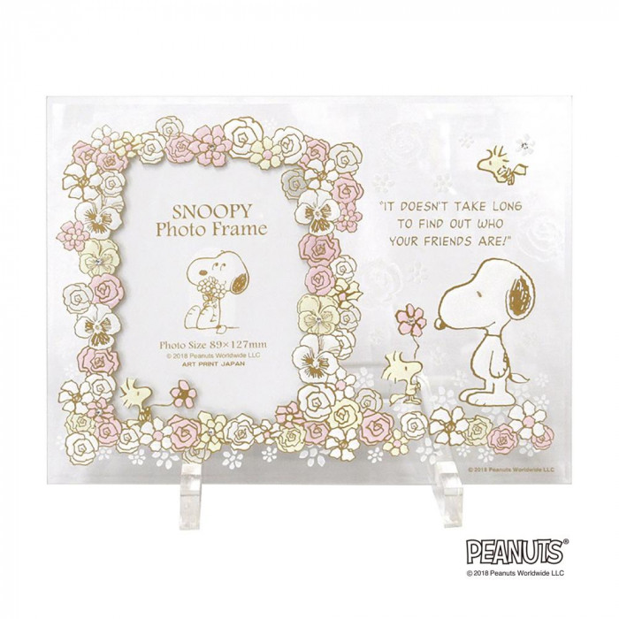 スヌーピー グラスフレーム サービスL フラワー FC102489の商品画像