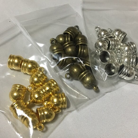  металлический кисточка колпак покрытие Gold 10 шт. комплект 