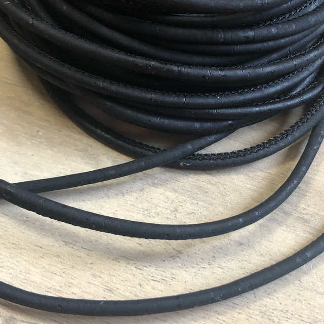  пробка код черный 3mm 1 ярд 