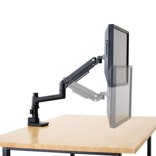 ELECOM DPA-SL09BK монитор arm / дисплей arm / одиночный arm / длинный ( фигурная скобка )/ газ тип / высота выдерживаемая нагрузка /b...