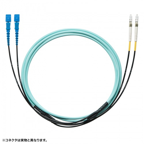  Sanwa Supply HKB-SCSCTA5-50N Tacty karu light fiber cable ( multi 50μm,SC×2-SC×2,50m)