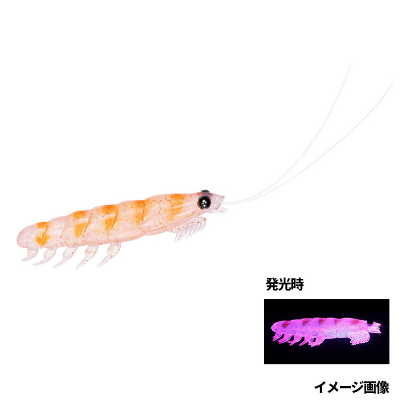 DAIWA（釣り） リアルオキアミワーム タフ L UVレッド生オキアミ 釣り　ワームの商品画像