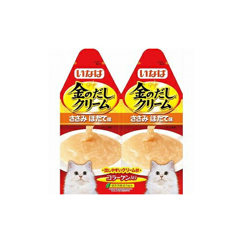 金のだしクリーム 猫用 ささみ ほたて味 IC-83 60g（30g×2個入）×24個
