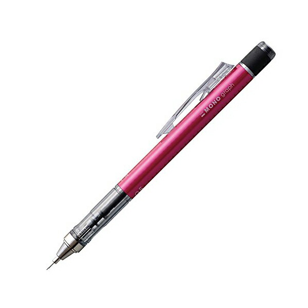 トンボ鉛筆 モノグラフ ベーシックカラー （ピンク） 0.5mm ×3本 MONO シャープペンシル本体の商品画像