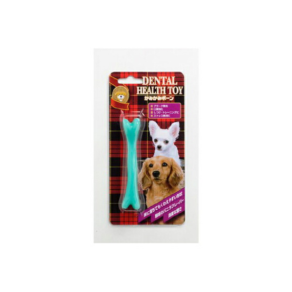 Super Cat(ペット用品) スーパーキャット かみかみボーン バニラ Sサイズ DM-401×3個 犬用おもちゃの商品画像