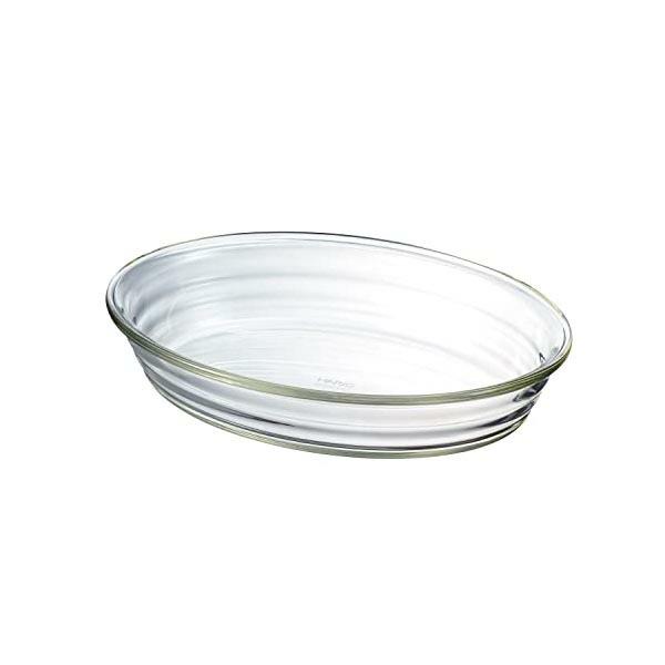 HARIO HARIO 耐熱ガラス製 オーバル皿 1100ml HOV-110-BK 【2枚】 食器皿の商品画像