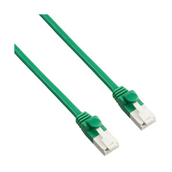 ELECOM エレコム Cat5e LANケーブル スタンダード・ツメ折れ防止 3m LD-CTT/GN3/RS（グリーン）×7本 LANケーブルの商品画像