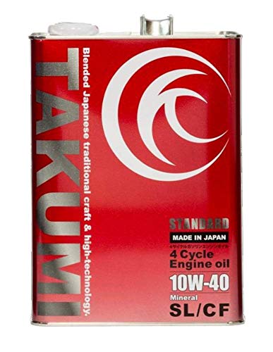 TAKUMIモーターオイル TAKUMIモーターオイル STANDARD ST104000401 10W-40 SL CF 4L エンジンオイルの商品画像