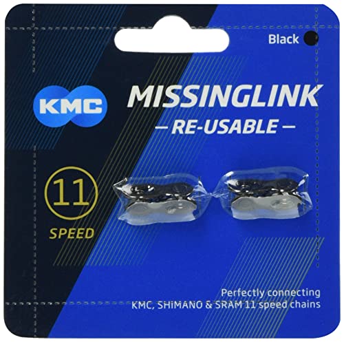  Kei M si-(KMC) CL555R 11SPEED for missing link BLACK 2 pair 1 set KMC-CL555R-BK2 middle 