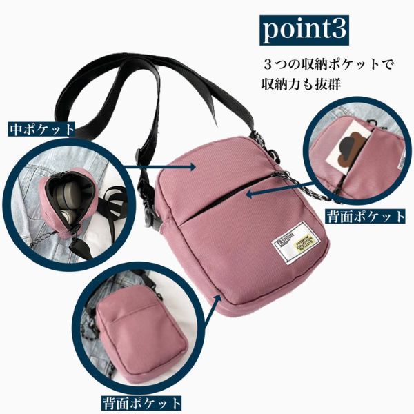  shoulder bag Mini light weight lady's Mini shoulder bag Mini bag men's lovely ...