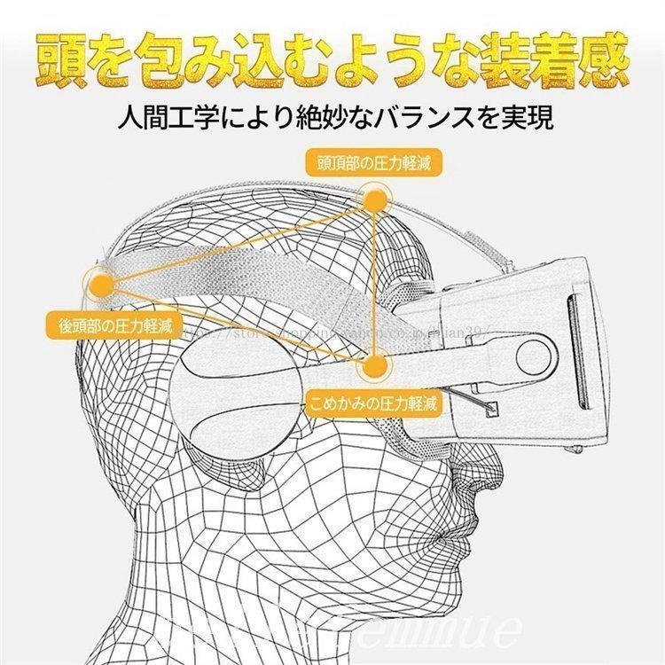 VR goggle headphone attaching headset VR headset 3D glasses VR animation viewing glass correspondence smartphone black 