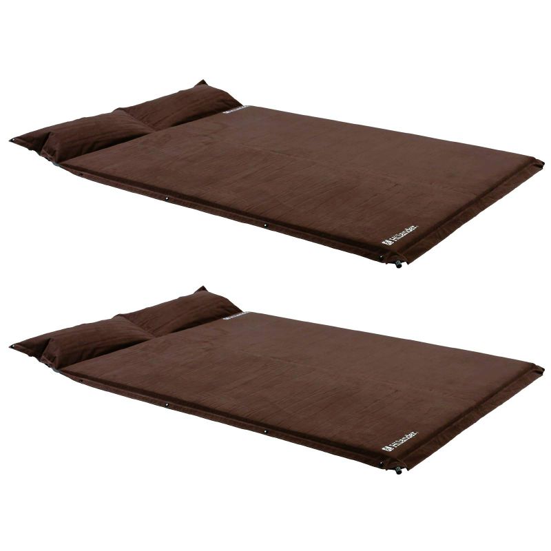 Hilander Hilander スエードインフレーターマット（枕付きタイプ）5.0