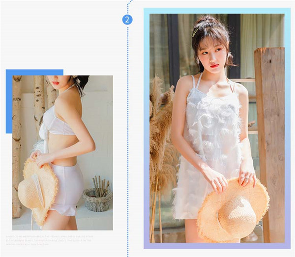  комплект купальный костюм tops имеется 3 позиций комплект ..... женский большой размер Корея симпатичный .. видно body type покрытие ..... горячие источники sexy 