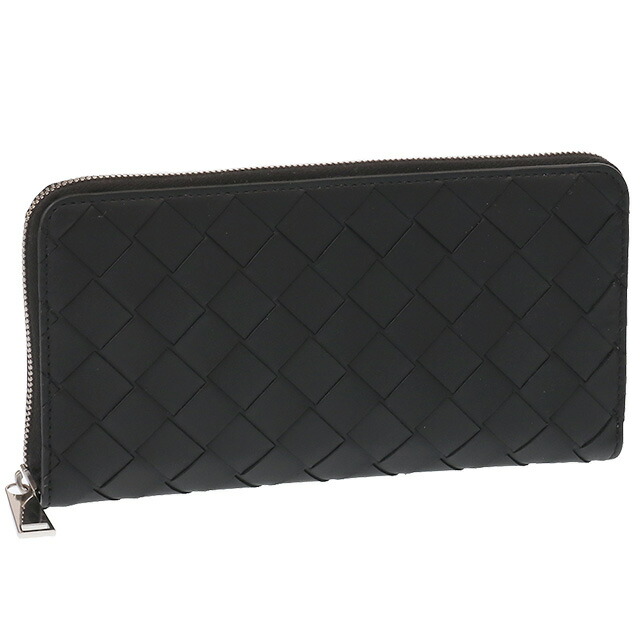 BOTTEGA VENETA ジップアラウンドウォレット 593217 VCPQ4 8803 （ブラック）