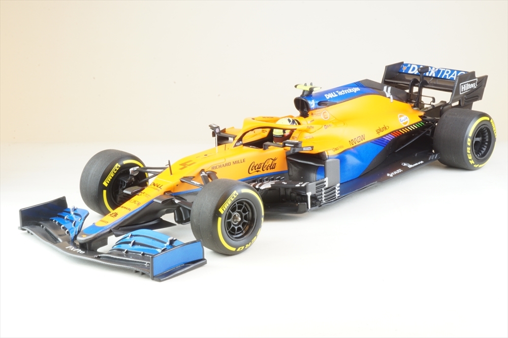 ミニチャンプス 1/43 マクラーレン MCL35 ランド・ノリス 376個限定 ミニチャンプス 1/43 マクラーレン MCL35 ランド・ノリス 376個