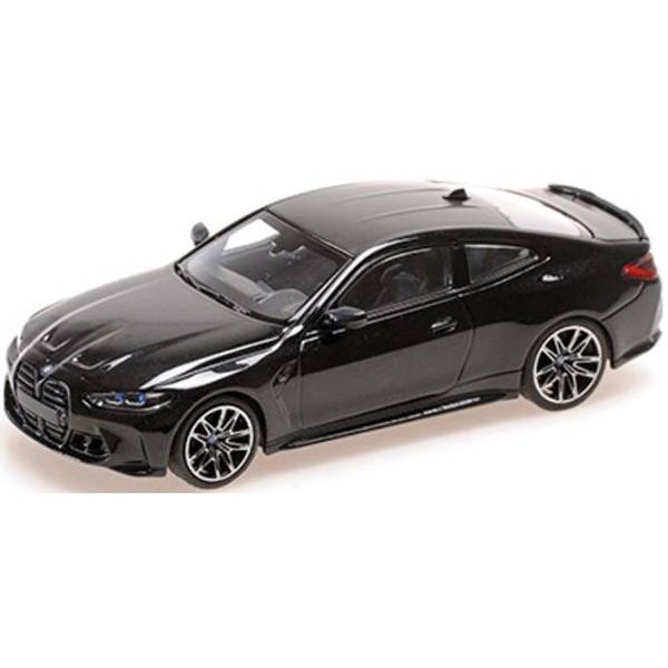 ミニチャンプス BMW M4 2020 ブラック （1/43スケール MAXICHAMPS 410020124） おもちゃのミニカーの商品画像
