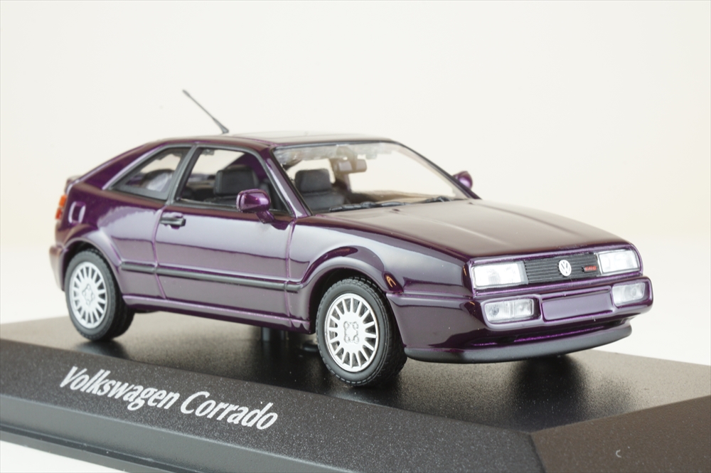 フォルクスワーゲン コラード G60 1990 パープルメタリック （1/43スケール MAXICHAMPS 940055604）