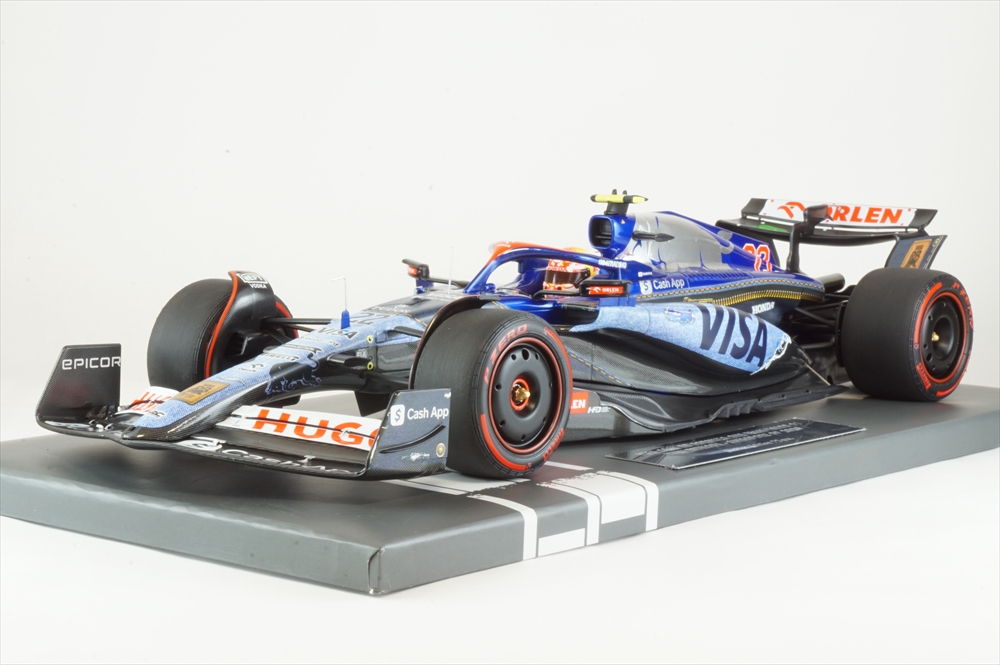 ミニチャンプス ビザ キャッシュ RB F1チーム VCARB 01 角田裕毅 日本