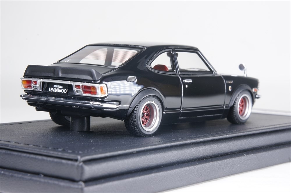 ignition model Toyota Corolla Levin （TE27） Black （1/43スケール