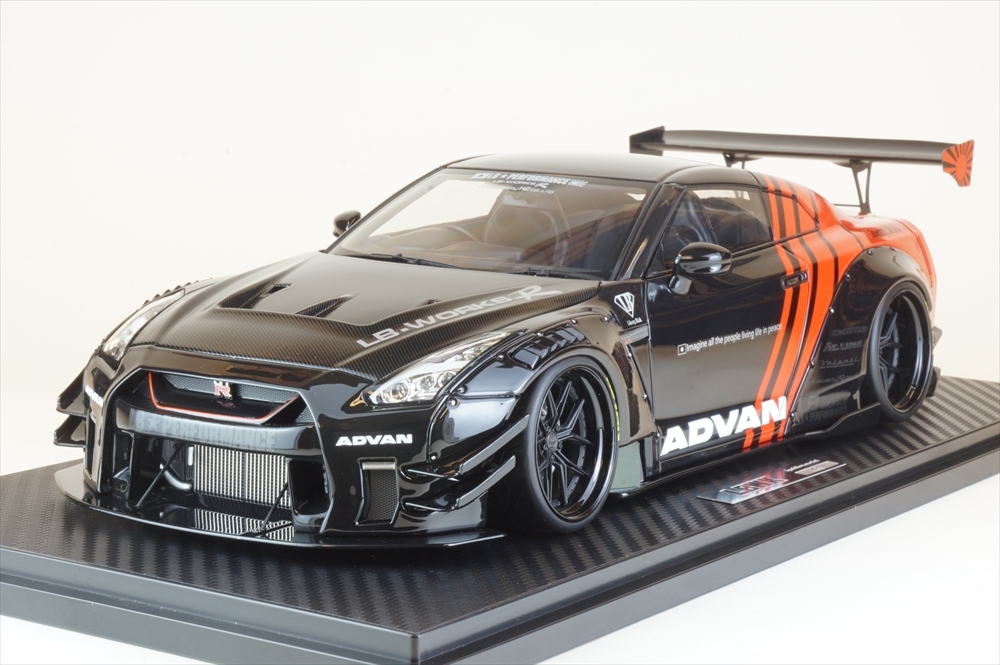 ignition model LB-WORKS Nissan GT-R R35 type 2 Blue （1/18スケール