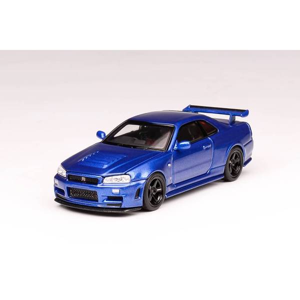 1/64 NISMO R34 GT-R Z-tune（ベイサイドブルー） [M63416] おもちゃの