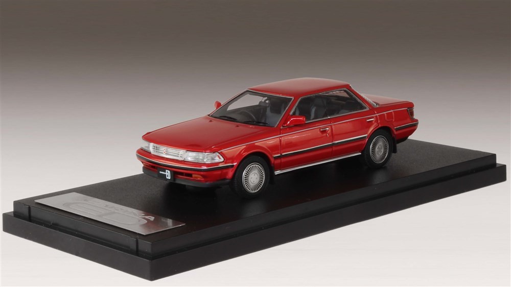 ポストホビー トヨタ カリーナED 2.0X 1987 レッドマイカ （1/43